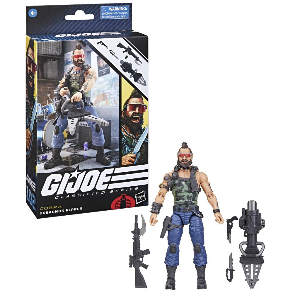 GI JOE CLASSIFIED SERIES 6IN DREADNOK RIPPER AF