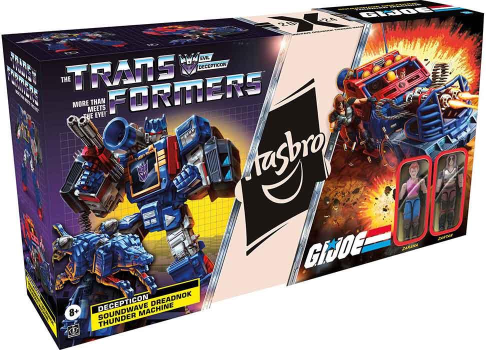 TRANSFORMERS X GI JOE SOUNDWAVE DREADNOK