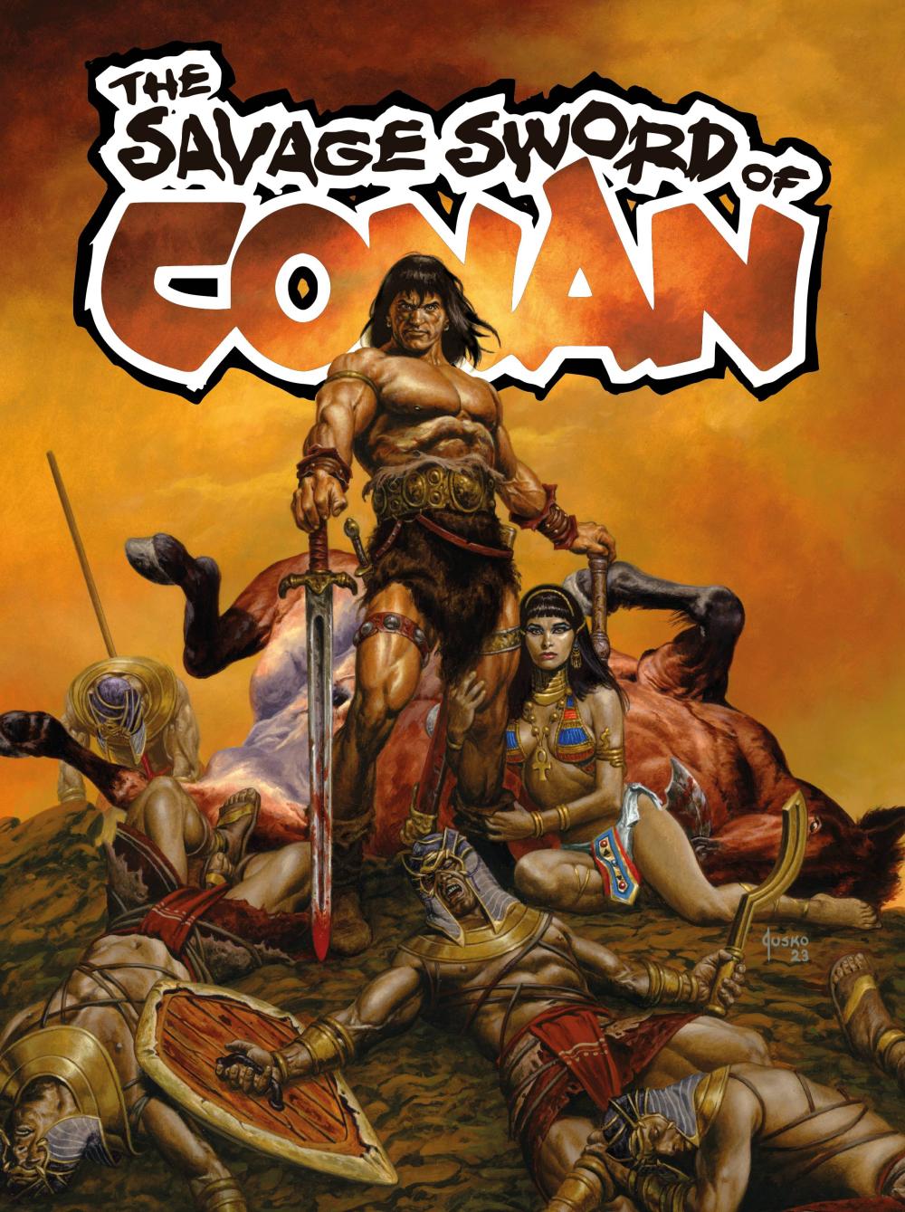 SAVAGE SWORD OF CONAN #1 CVR A JUSKO (OF 6)