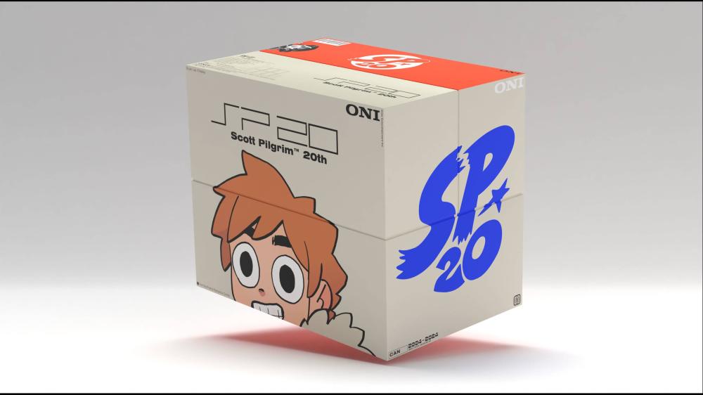 SCOTT PILGRIM 20TH ANNIVERSARY COLOR HC BOX SET cover image