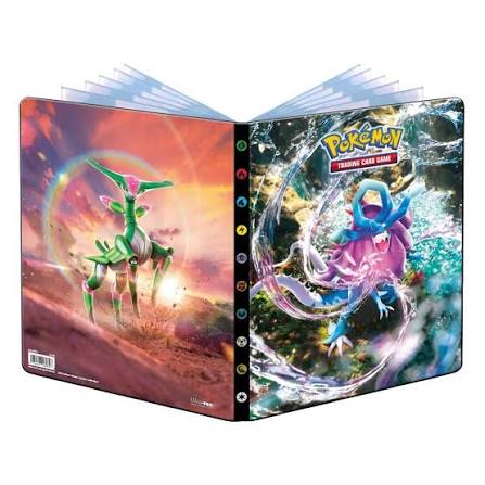 POKEMON SCARLET & VIOLET TEMPORAL FORCES 9-POCKET PORTFOLIO