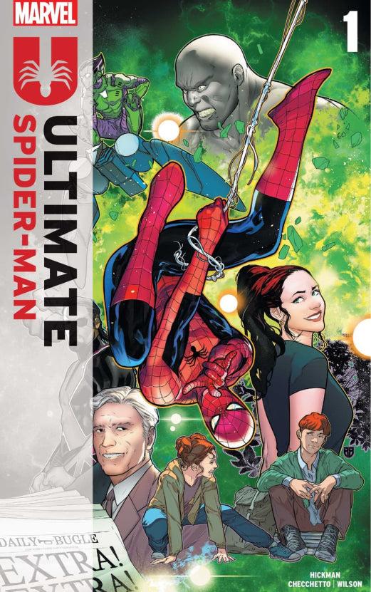 ULTIMATE SPIDER-MAN #1 2ND PTG SILVA VAR