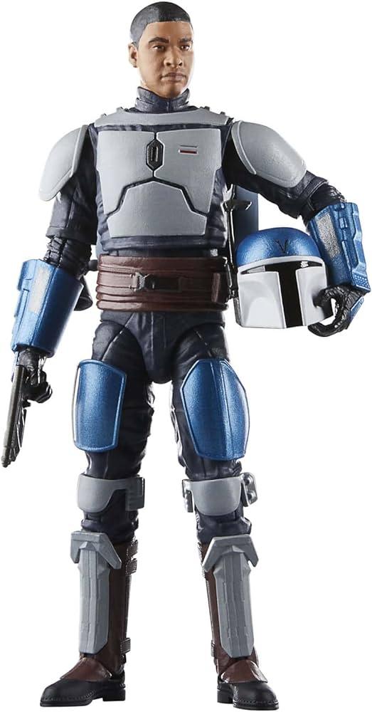 SW MAND BLACK 6IN MANDALORIAN FLEET COMMANDER AF