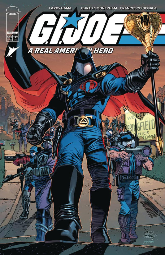 GI JOE A REAL AMERICAN HERO #305 CVR A KUBERT & ANDERSON