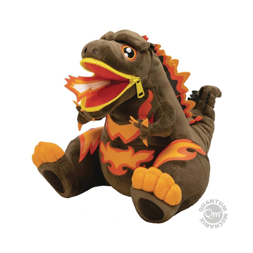 GODZILLA BURNING PX ZIPPERMOUTH PLUSH