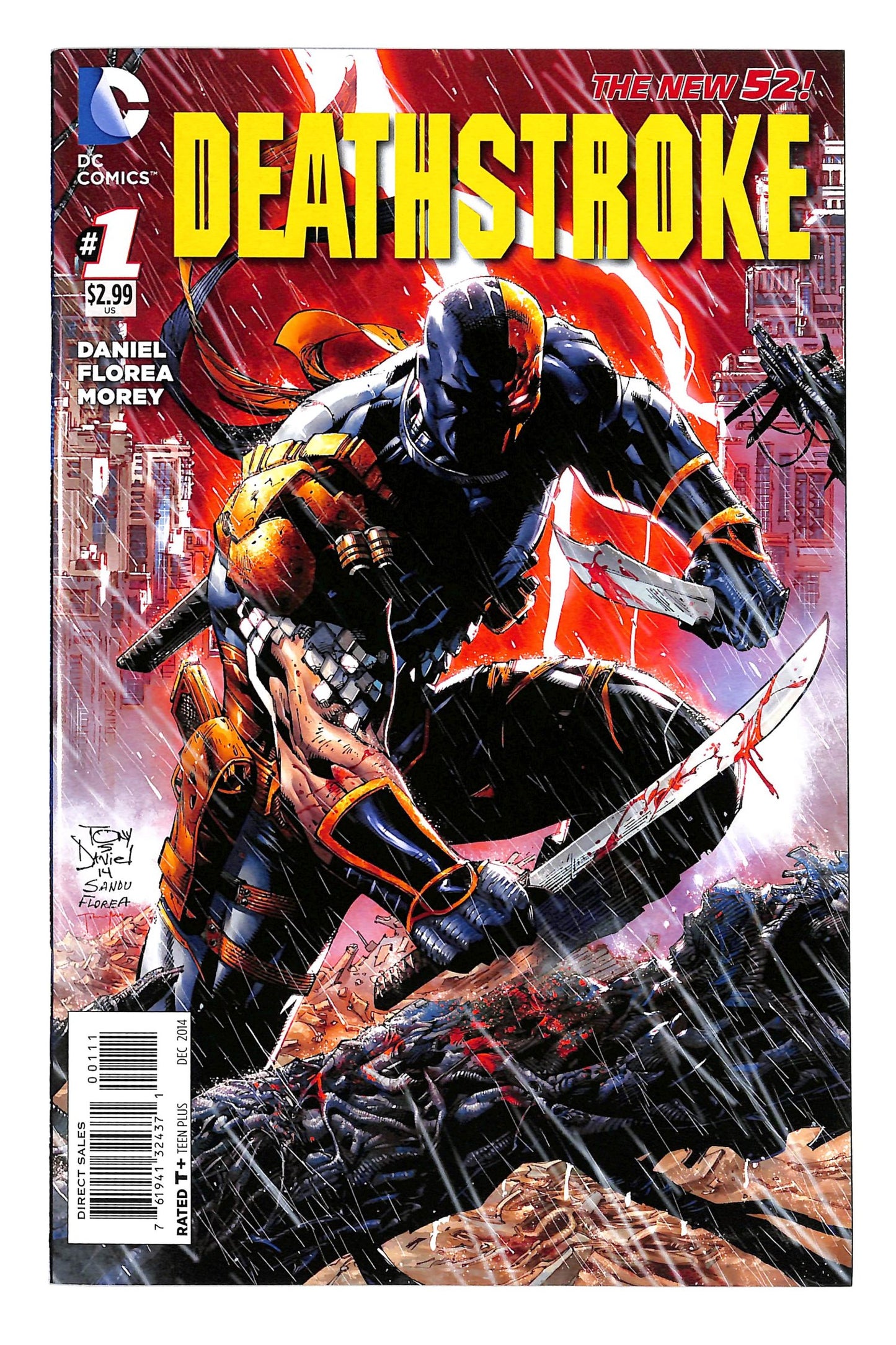 Deathstroke 2014 #1 - back issue - $10.00