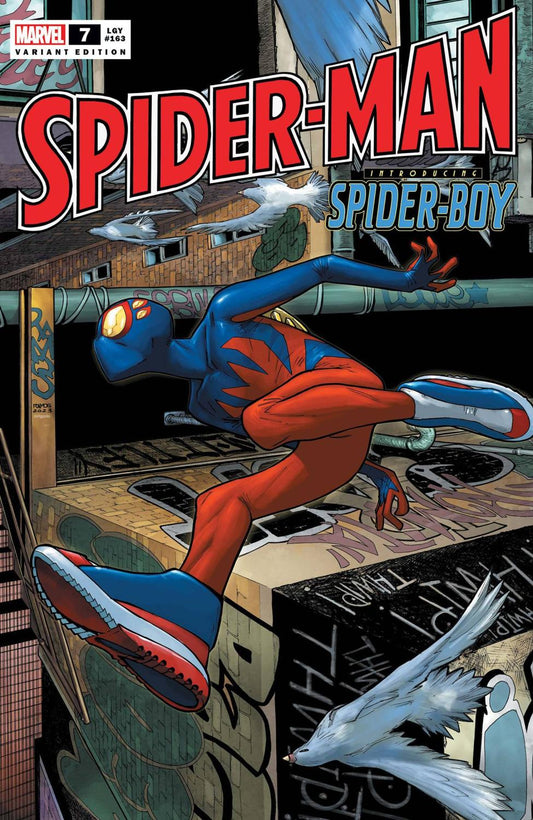 SPIDER-MAN #7 RAMOS TOP SECRET SPOILER VAR