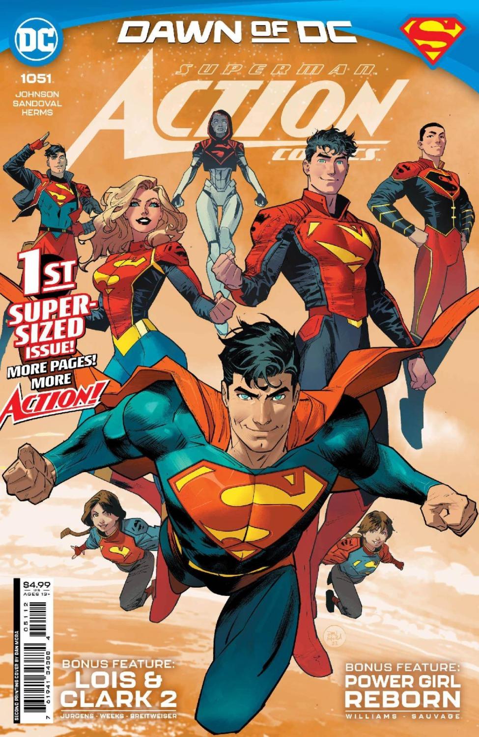 ACTION COMICS #1051 2ND PRINT