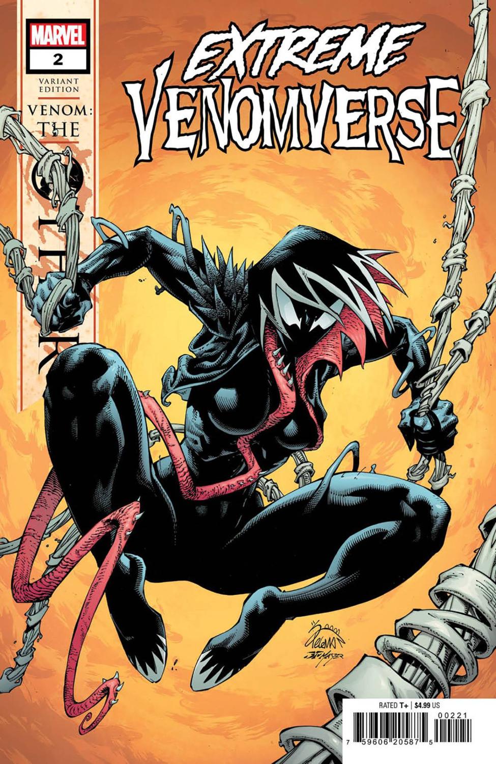 EXTREME VENOMVERSE #2 STEGMAN VENOM THE OTHER VAR (OF 5)