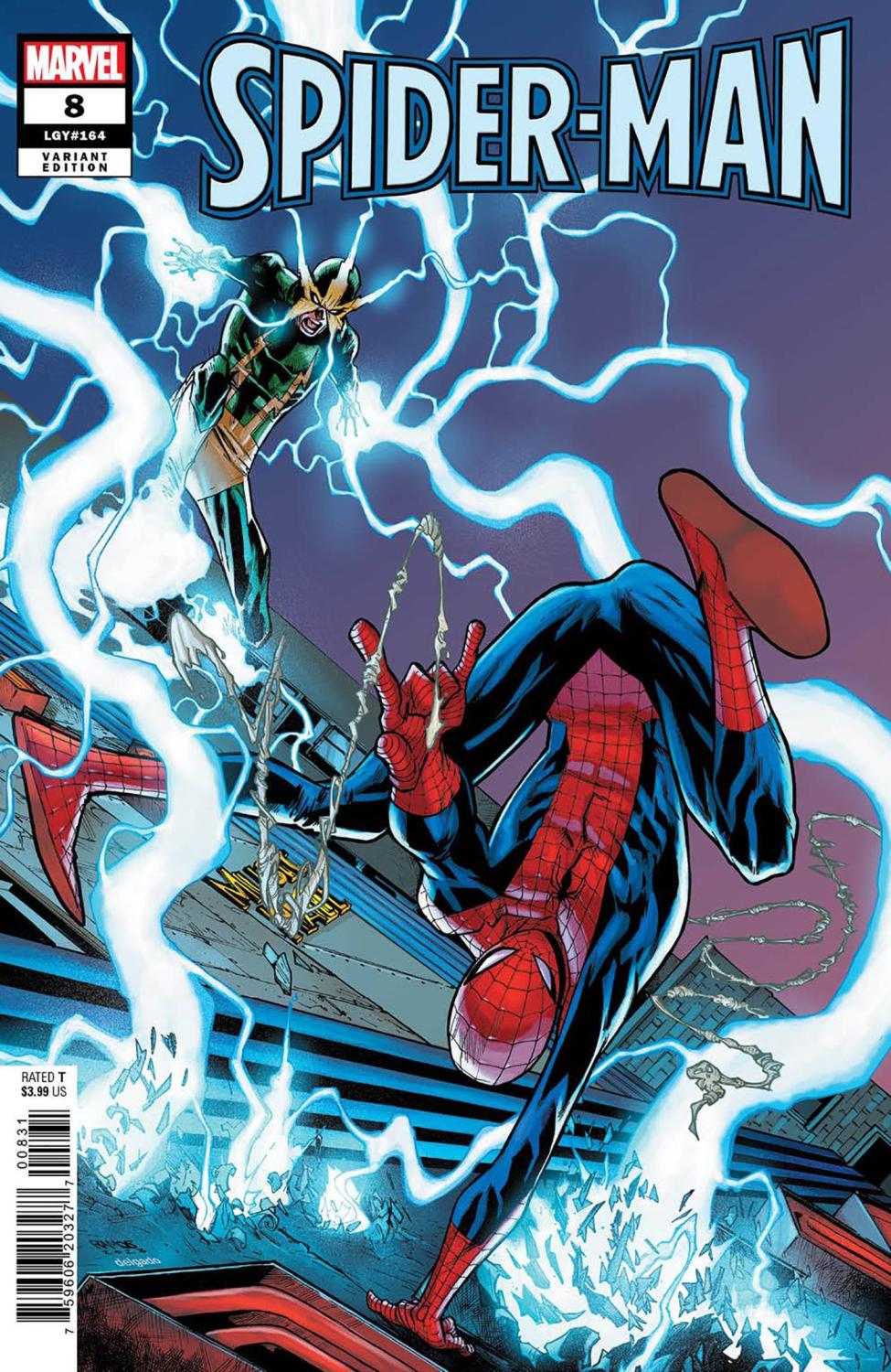 SPIDER-MAN #8 HUMBERTO RAMOS VAR