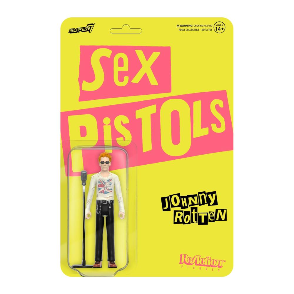 SEX PISTOLS REACTION W1 JOHNNY ROTTEN FIG