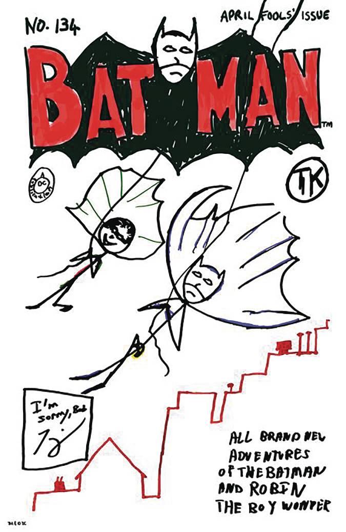 BATMAN #134 APRIL FOOLS CARD