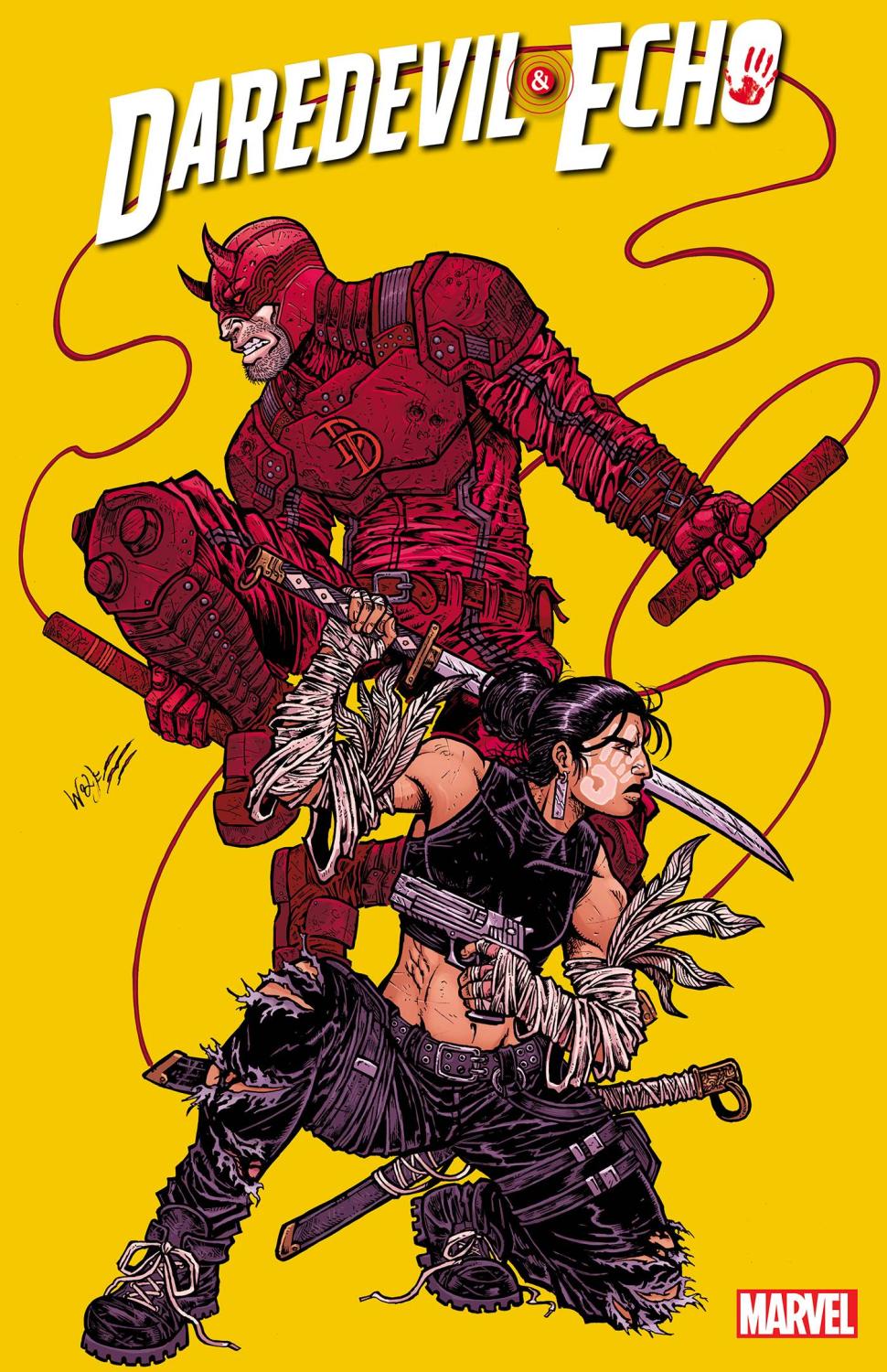 DAREDEVIL AND ECHO #3 MARIA WOLF VAR (OF 4)