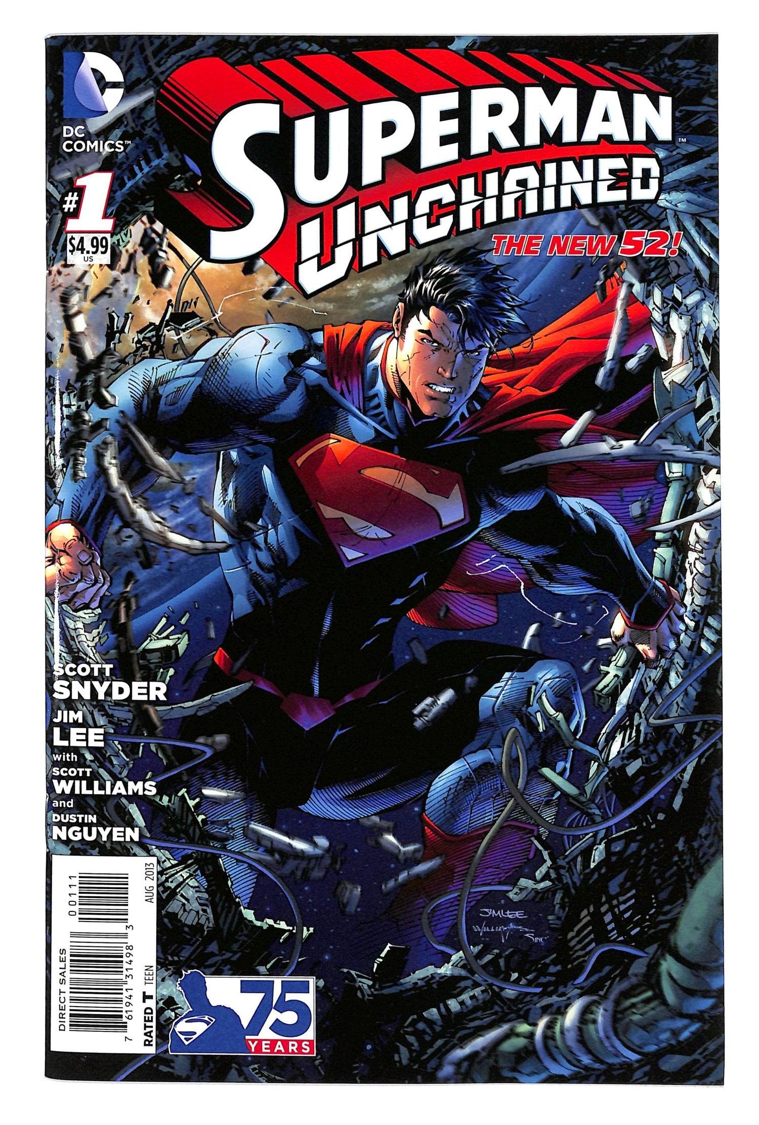 Superman Unchained 2013 #1 - back issue - $10.00