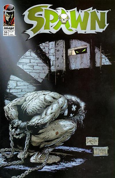 Spawn 1992 #56 Direct ed. - back issue - $10.00