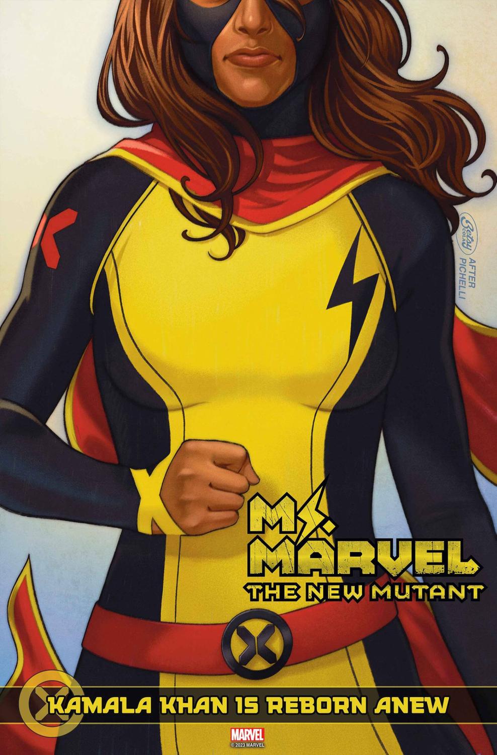 MS MARVEL NEW MUTANT #1 BETSY COLA HOMAGE VAR