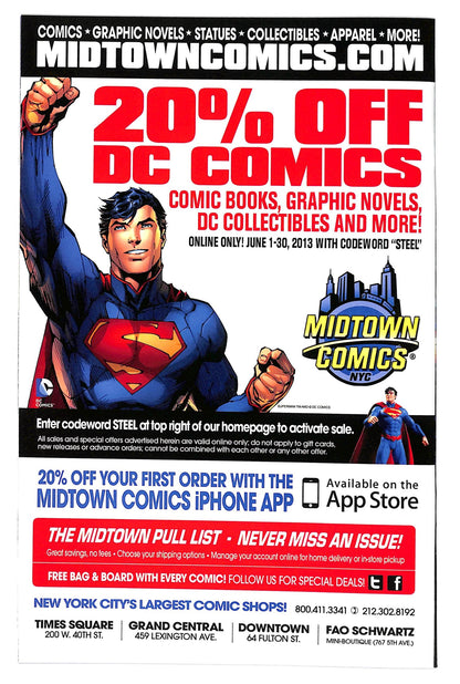 Superman Unchained 2013 #1 - back issue - $10.00