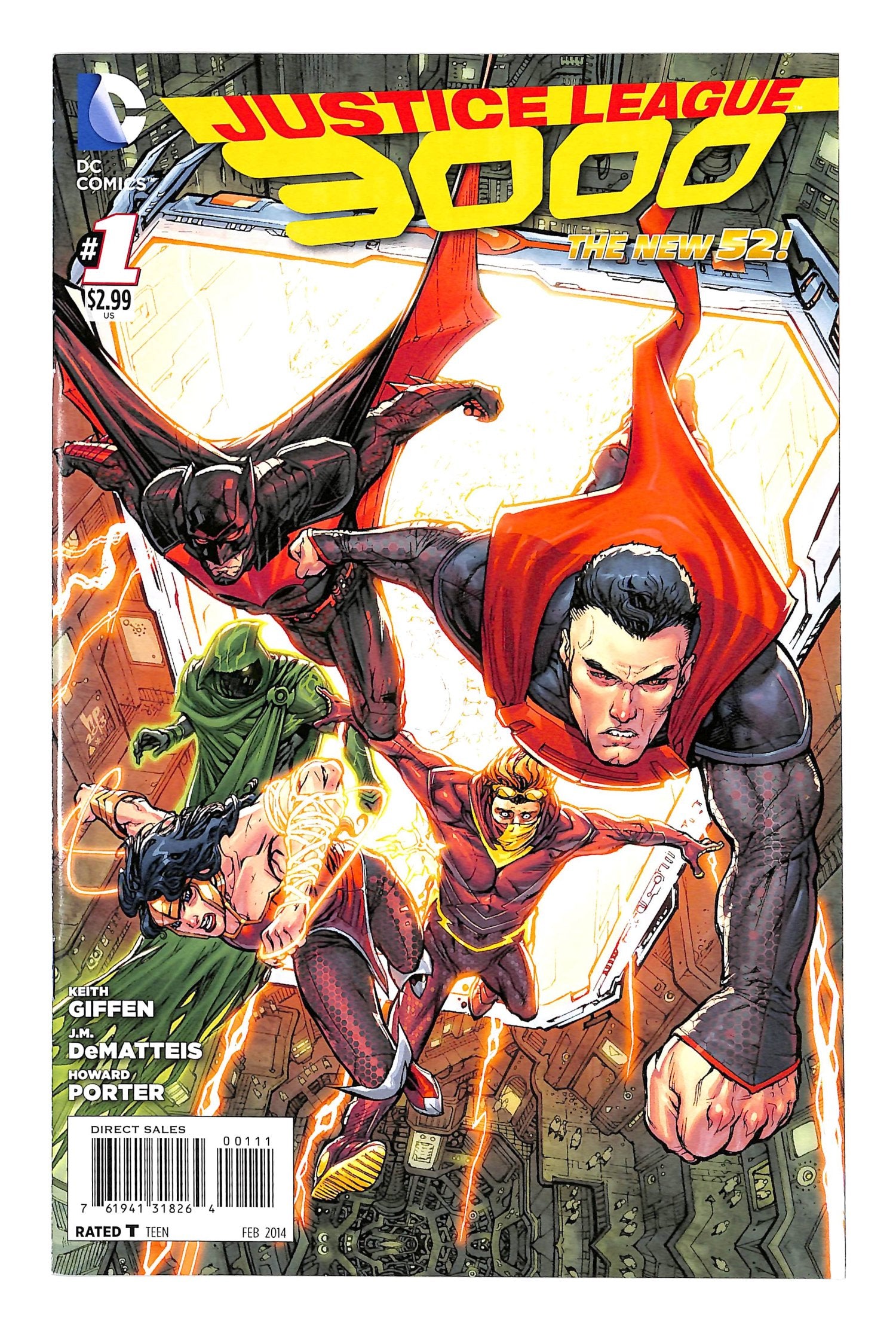 Justice League 3000 2014 #1 - back issue - $5.00