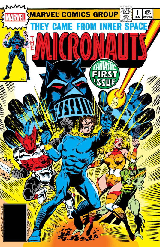 MICRONAUTS #1 FACSIMILE EDITION FOIL VAR