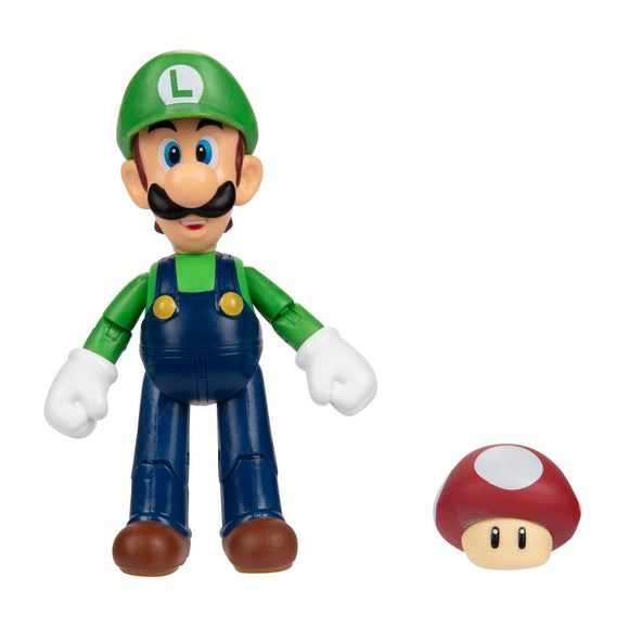 World Of Nintendo Luigi With Mushroom