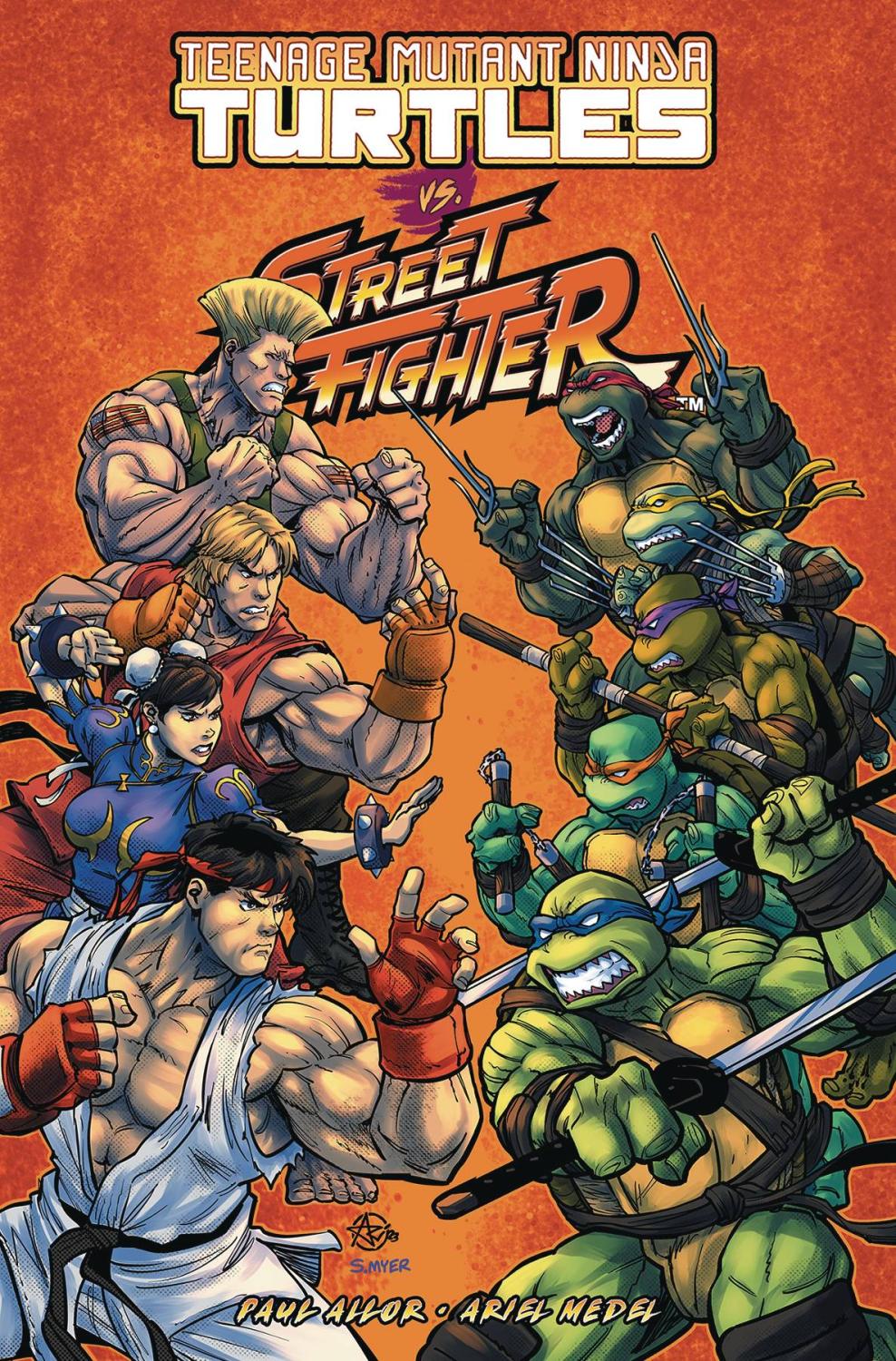 TMNT VS STREET FIGHTER TP