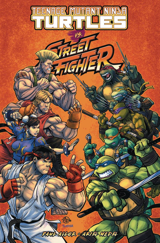 TMNT VS STREET FIGHTER TP