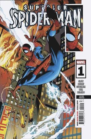 SUPERIOR SPIDER-MAN #1 MARK BAGLEY 2ND PRINTING VAR