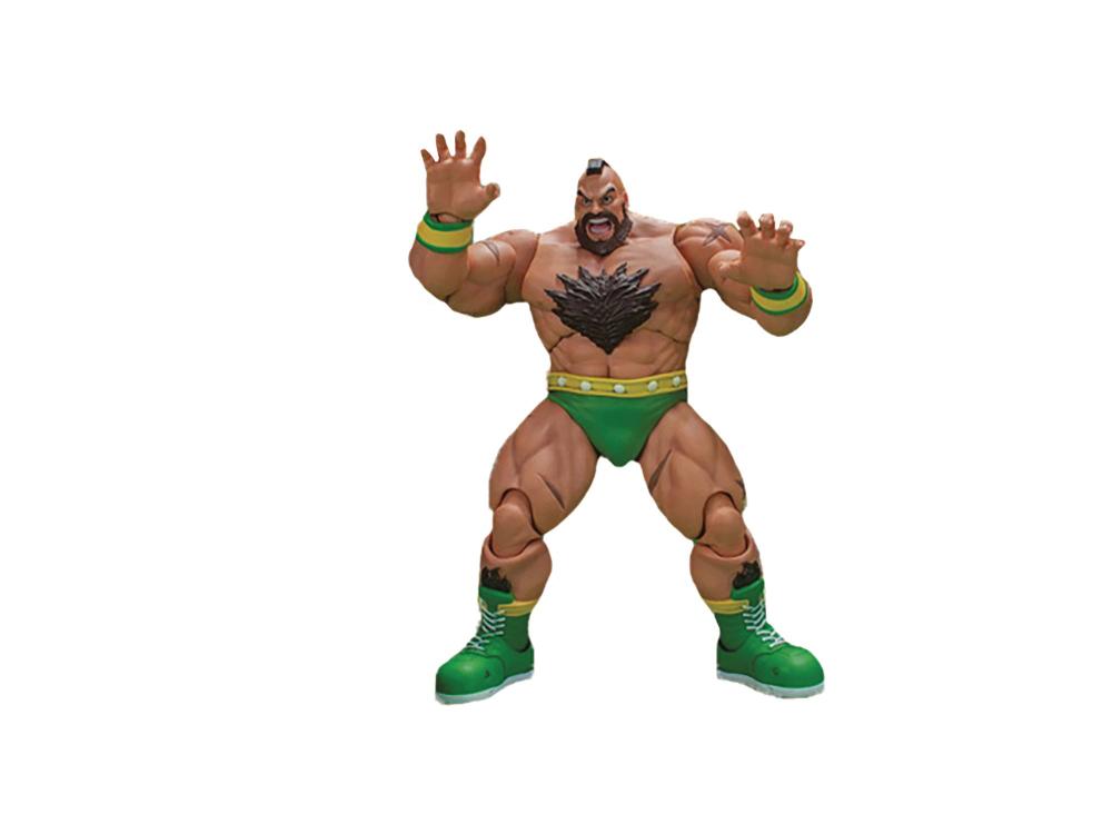 ULTRA STREET FIGHTER 2 GREEN ZANGIEF 1/2 SCALE AF