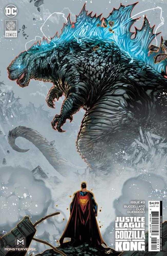 JL VS GODZILLA VS KONG #3 2ND PRINT