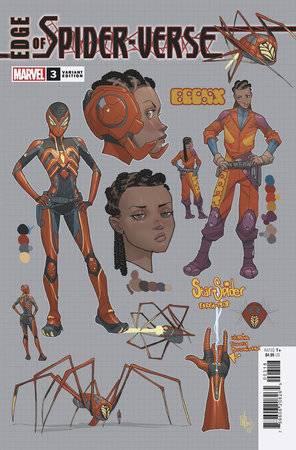 EDGE OF SPIDER-VERSE #3 10 COPY INCV PETE WOODS DESIGN