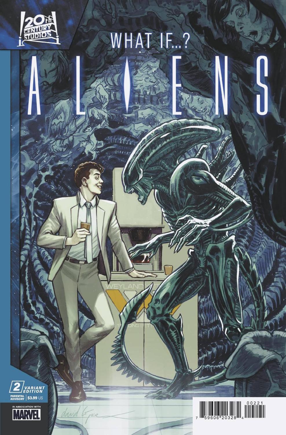 ALIENS WHAT IF #2 DAVID LOPEZ VAR