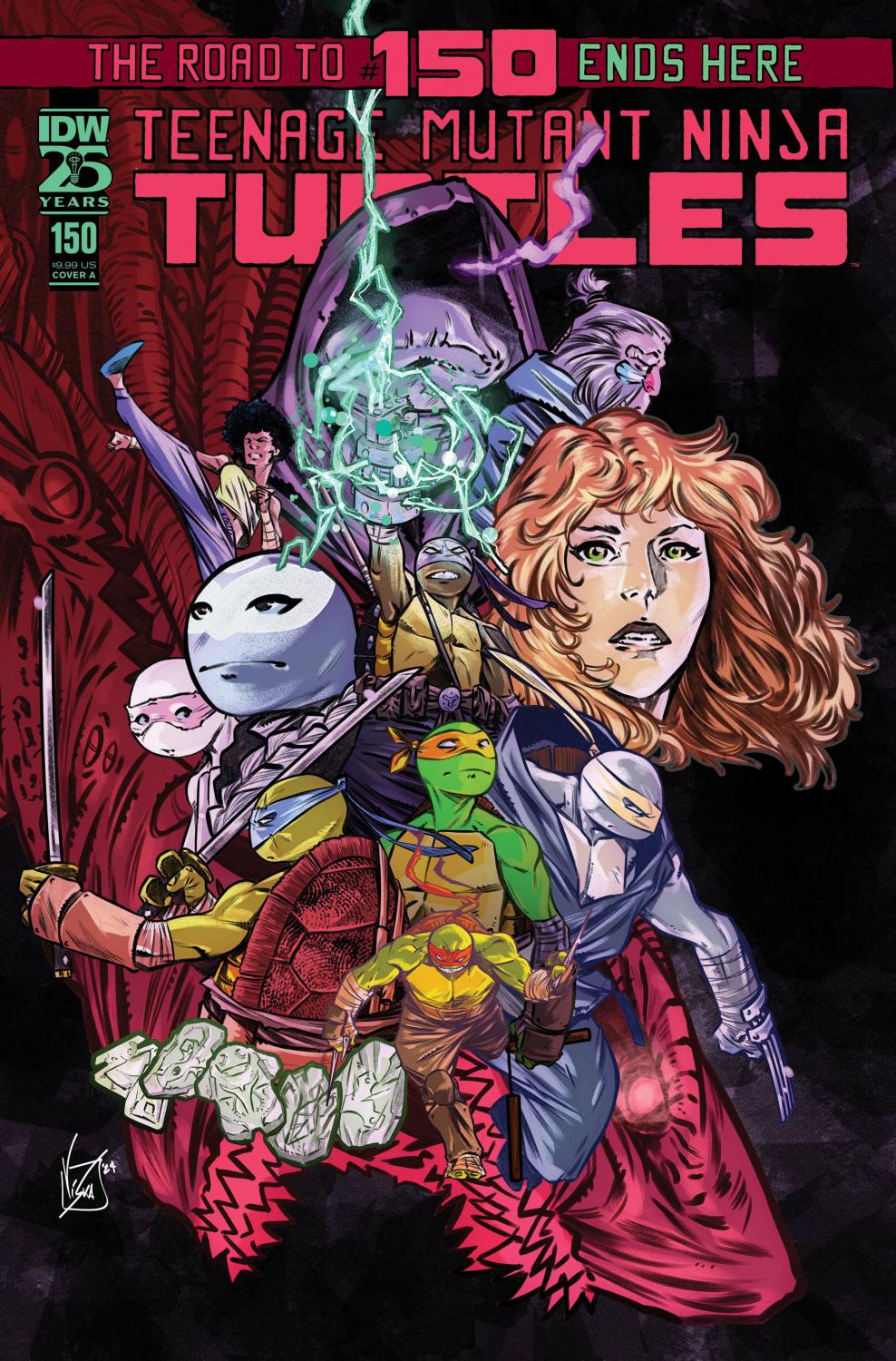 TMNT ONGOING #150 CVR A FEDERICI