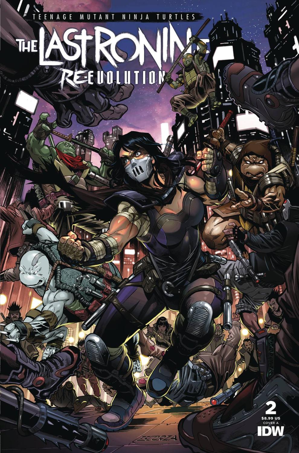 TMNT THE LAST RONIN II RE EVOLUTION #2 CVR A ESCORZAS