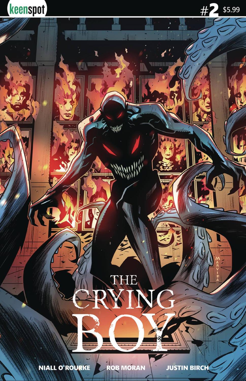 CRYING BOY #2 CVR A MARK MARVIDA