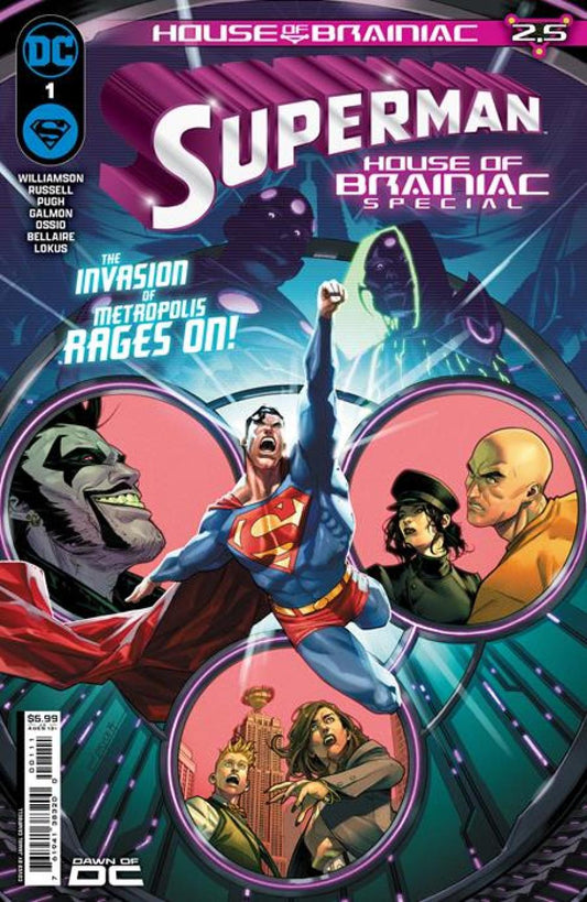 SUPERMAN HOUSE OF BRAINIAC SPECIAL #1 ONE SHOT CVR A JAMAL CAMPBELL HOUSE OF BRAINIAC