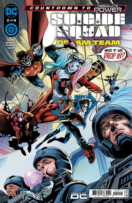 SUICIDE SQUAD DREAM TEAM #2 CVR A EDDY BARROWS & EBER FERREIRA (OF 4)