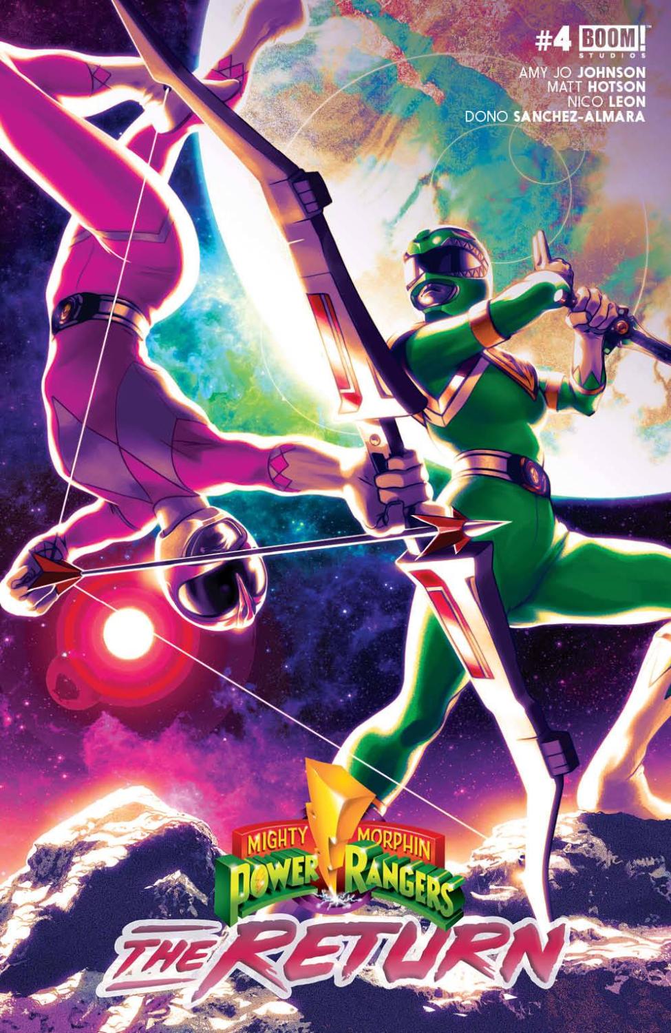 MIGHTY MORPHIN POWER RANGERS THE RETURN #4 CVR A MONTES (OF 4)