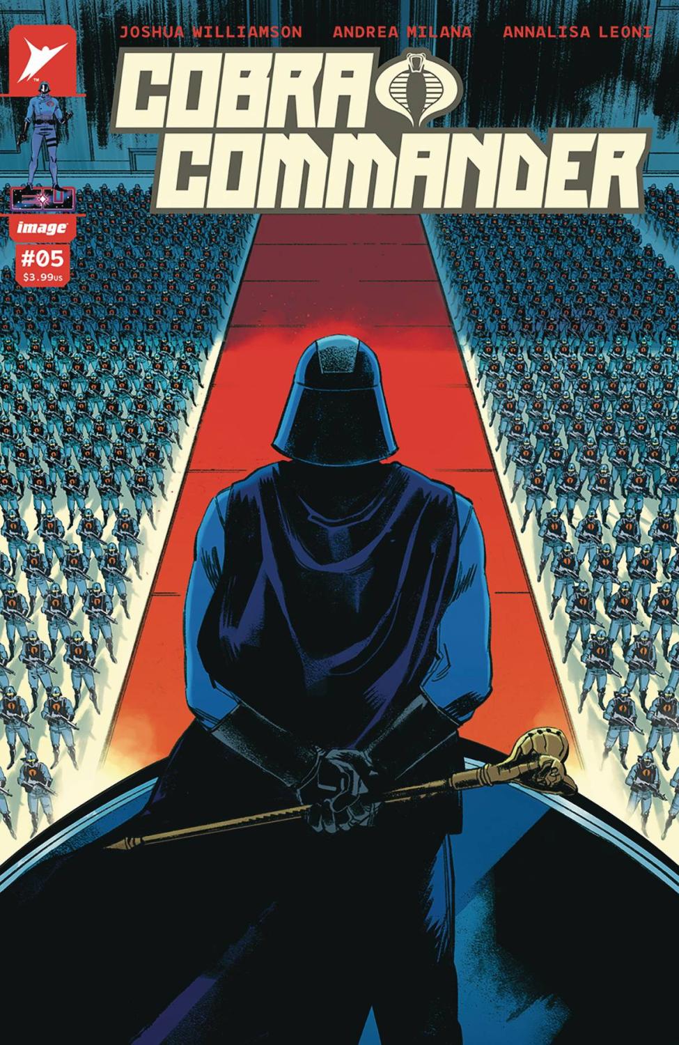 COBRA COMMANDER #5 CVR A MILANA & LEONI (OF 5)