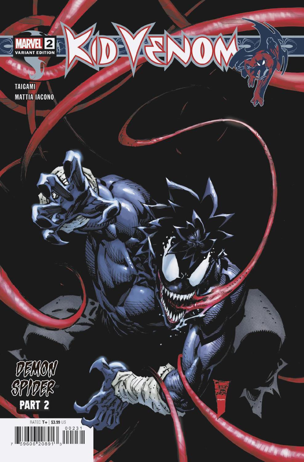 KID VENOM #2 PHILIP TAN HOMAGE VAR CVR C