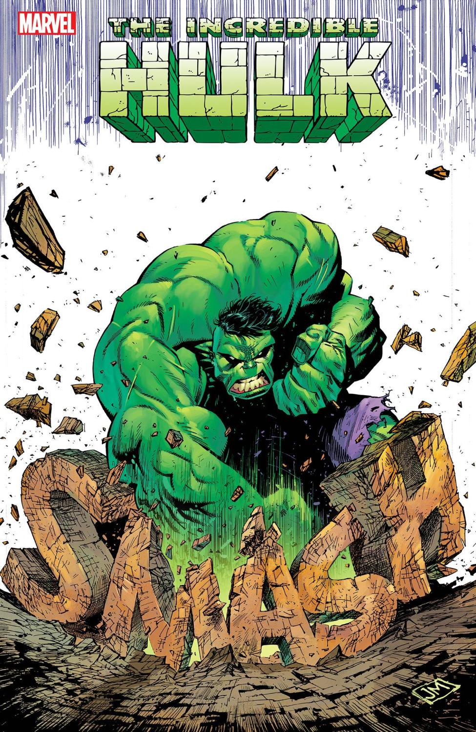 INCREDIBLE HULK #12 JUSTIN MASON HULK SMASH VAR