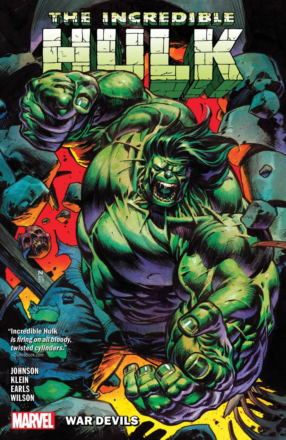 INCREDIBLE HULK TP VOL 02 WAR DEVILS