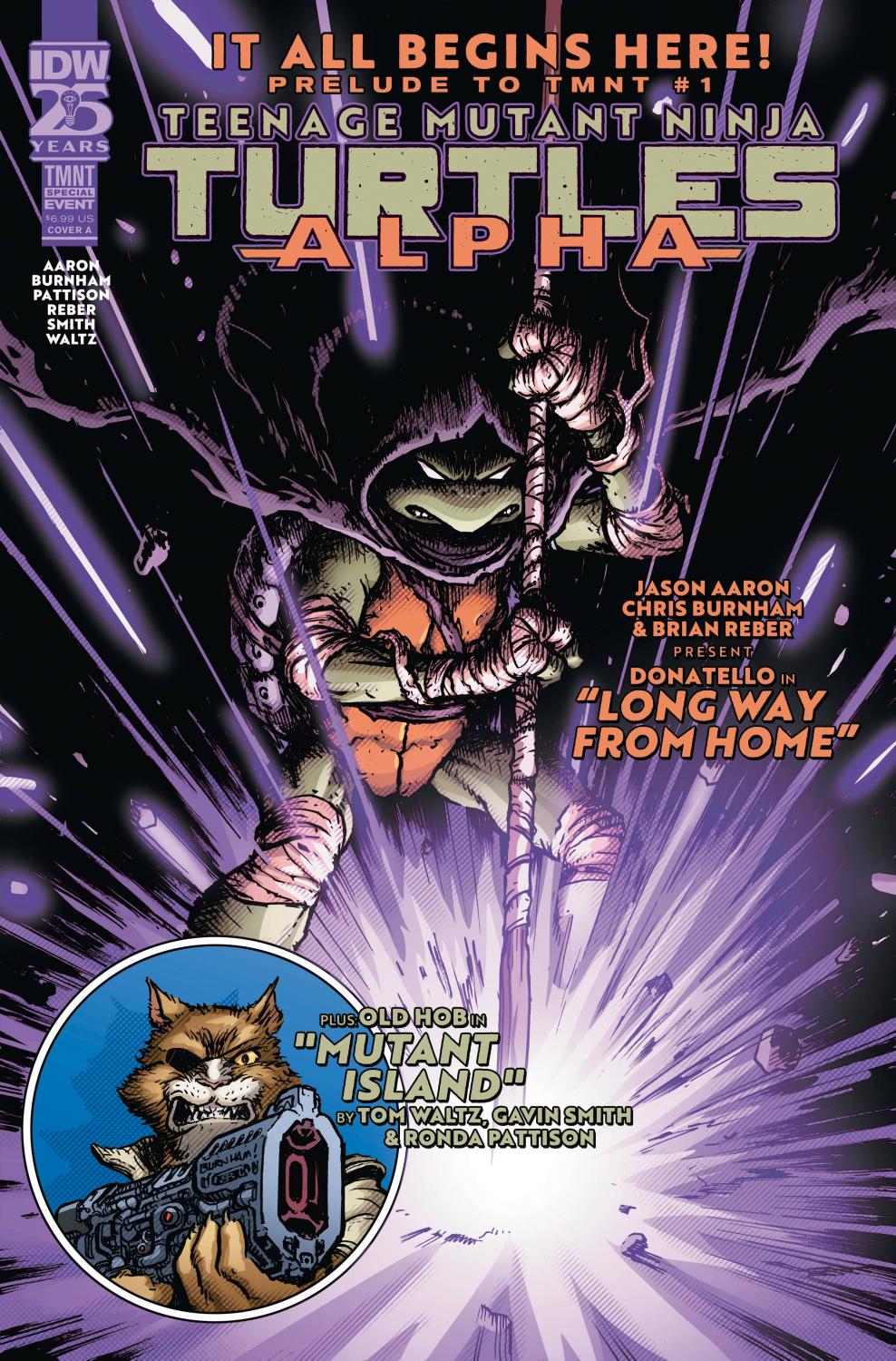 TEENAGE MUTANT NINJA TURTLES ALPHA #1 CVR A