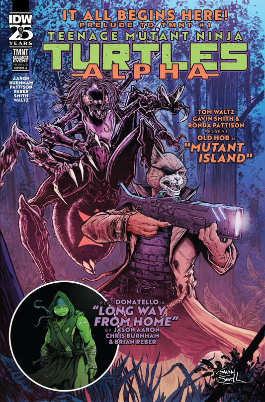 TEENAGE MUTANT NINJA TURTLES ALPHA #1 CVR B SMITH