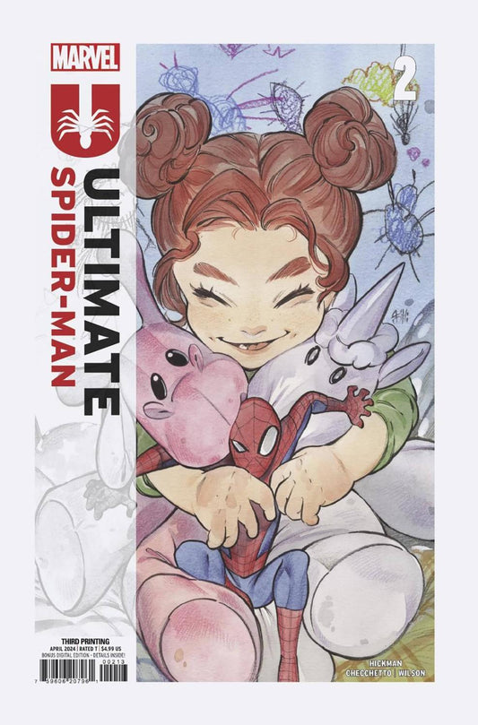ULTIMATE SPIDER-MAN #2 3RD PRINTING PEACH MOMOKO VAR