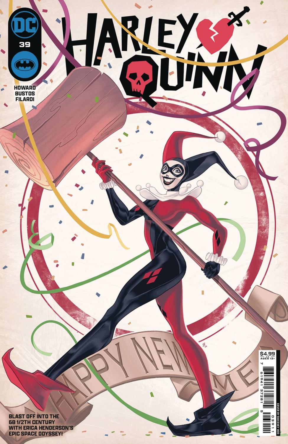 HARLEY QUINN #39 CVR A SWEENEY BOO