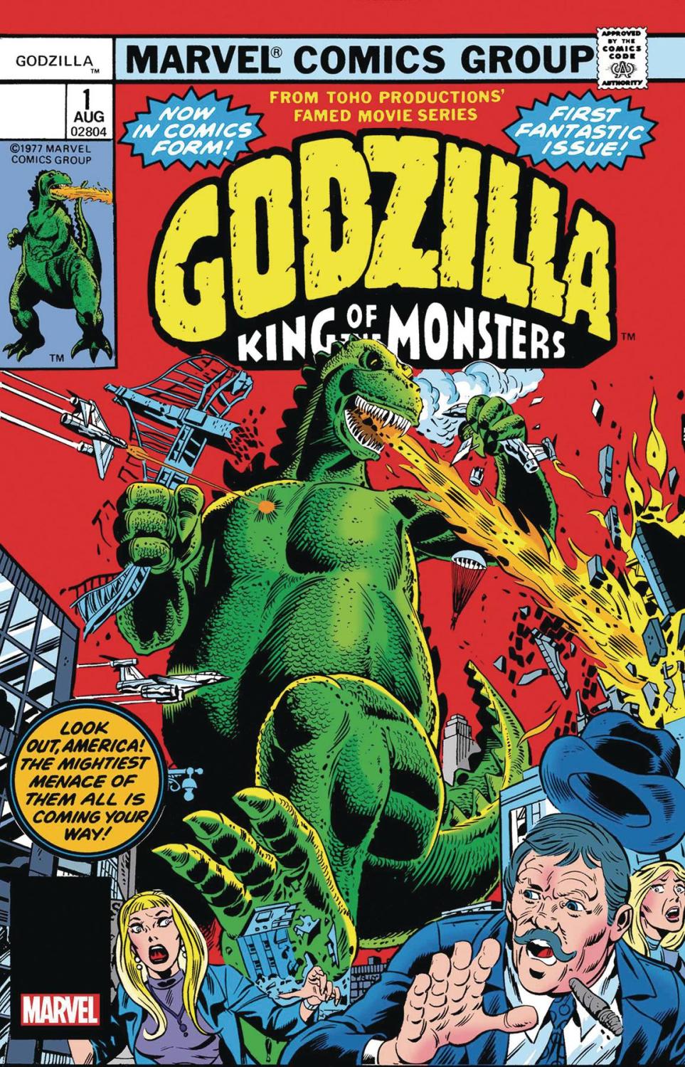 GODZILLA #1 FACSIMILE ED