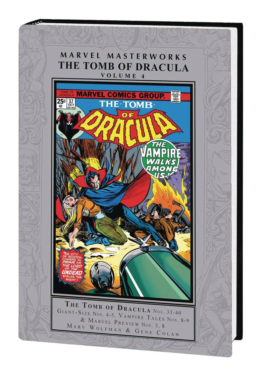 MMW TOMB OF DRACULA HC VOL 04 cover image