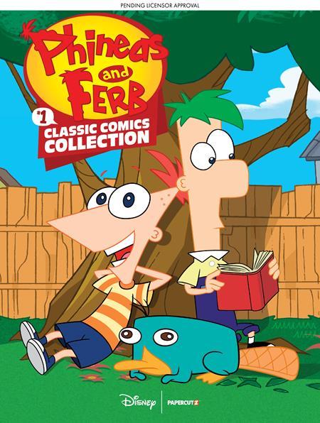 PHINEAS & FERB CLASSIC COMICS COLL SC VOL 01