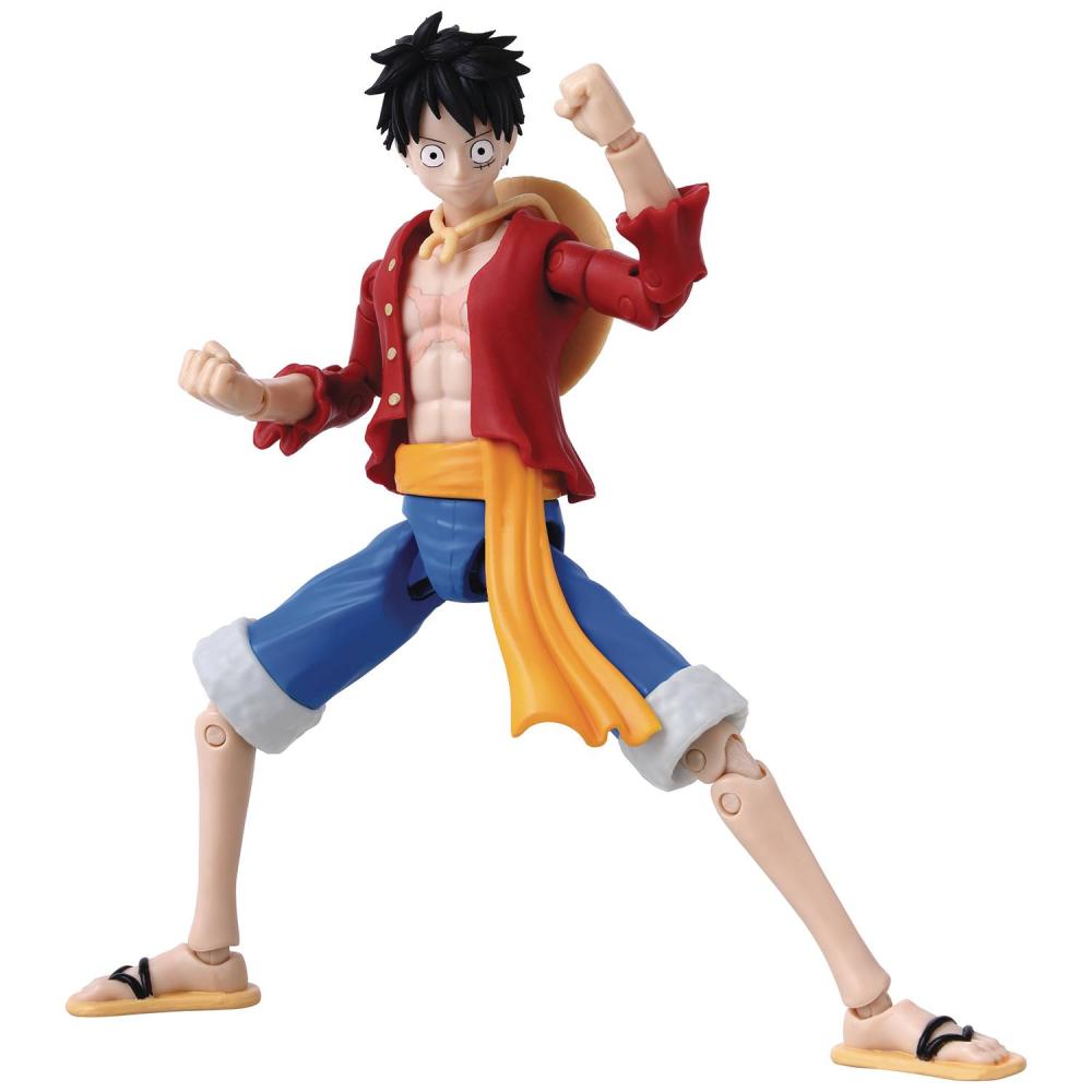 ANIME HEROES ONE PIECE MONKEY D LUFFY 6.5 IN AF RENEW VER