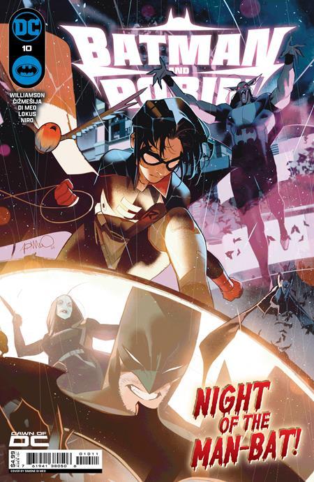 BATMAN AND ROBIN #10 CVR A SIMONE DIMEO